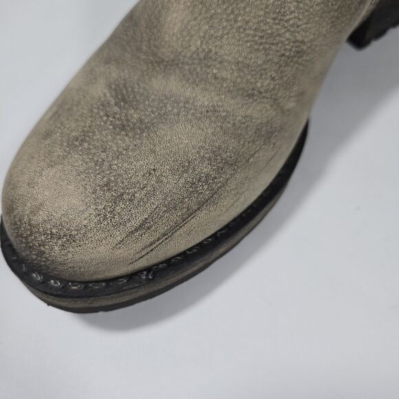 Matisse Roady Distressed Leather Zip Up Tall Boots Women's Size 8.5 - Picture 7 of 10